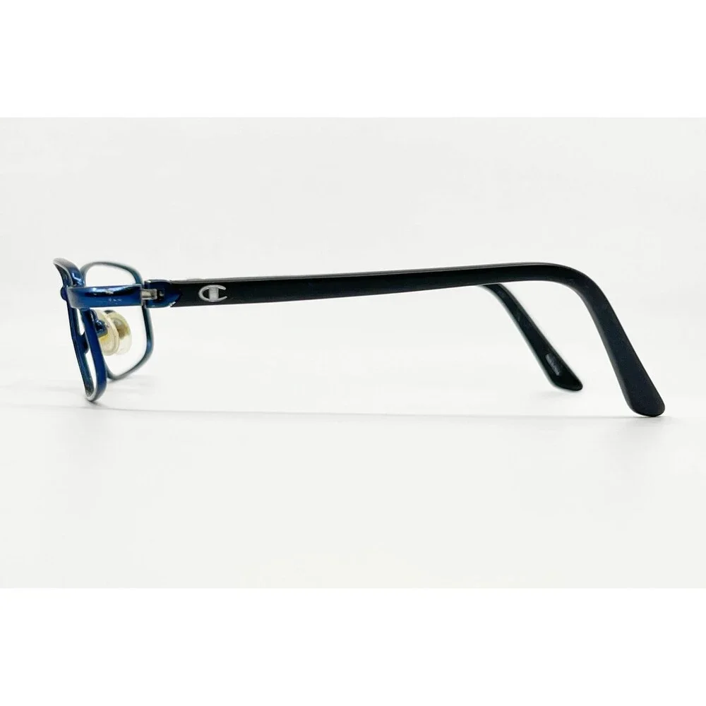 Champion Elite Eyeglasses Frames Kids Blue Rectangular CU 9008 CA01 49-16-120